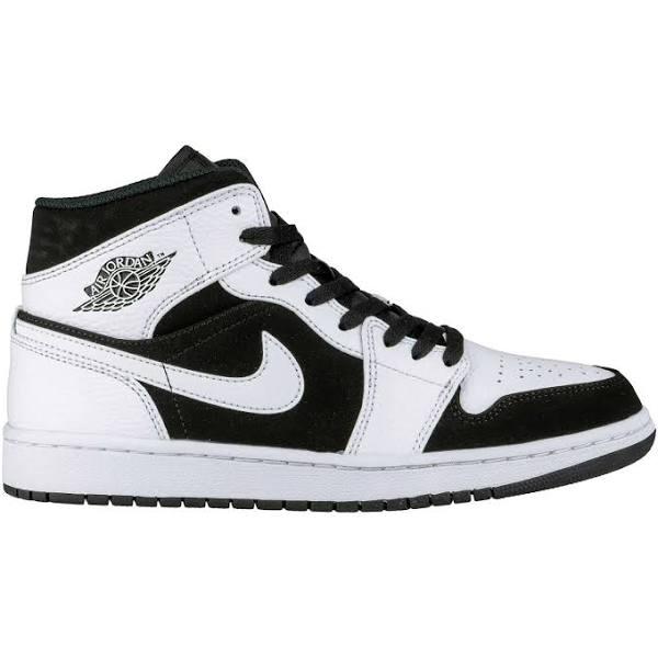 Air Jordan 1 Mid 'White Black' (GS)