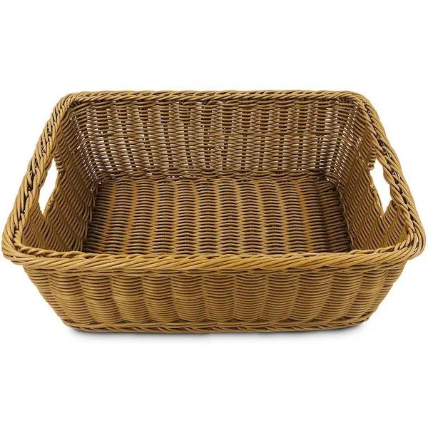 Jooyes Plastic Wicker Basket Kids Toy Storage Box Small