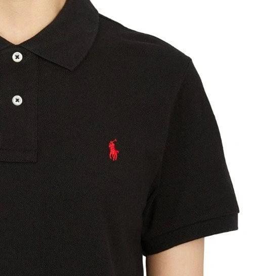 Polo Ralph Lauren - Boy's Black Polo Shirts - The Iconic Mesh Polo Shirt - Teens - Size L at The Iconic