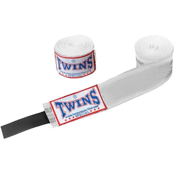 Twins 5m White Hand Wraps