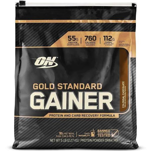 Optimum Nutrition Gainer - Gold Standard Colossal Chocolate 5 lbs