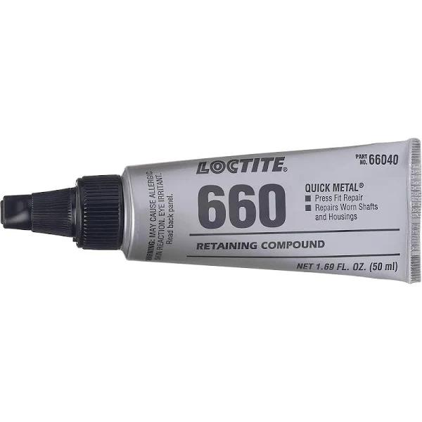 Loctite 660 Quick Metal, High Strength Retaining Compound 50ml (66040)