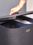 Joseph & Joseph Tota 60-litre Laundry Separation Basket - Carbon Black