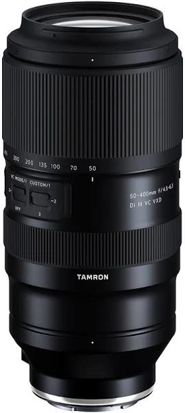 Tamron 50-400mm f/4.5-6.3 Di III VC VXD - Sony