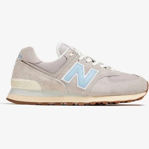 New Balance - Women's Grey Low-Tops - 574 Shoes - Women's - Size 5 at The Iconic