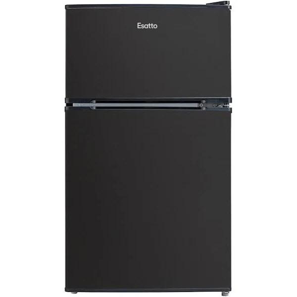 Esatto 87L Black Mini Top Mount Refrigerator EBF91B