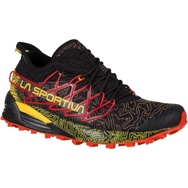 La Sportiva Mutant Trail Running Shoes Black Deep Yellow - 46.5