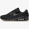 Nike Air Max 90 Black Smoke Grey Gum Reflective