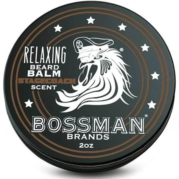 Bossman Relaxing Beard Balm Stagecoach Scent