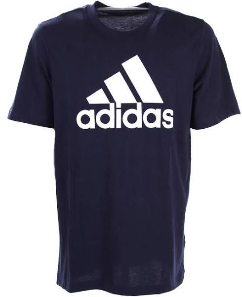 Adidas Men's Essentials Navy Big Logo Tee L