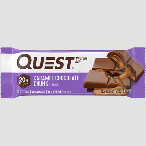 Quest Protein Bar 60g / Caramel Chocolate Chunk