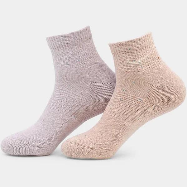 Nike Everyday Plus Cush Ankle Socks 2 Pack Pink oxford/pink