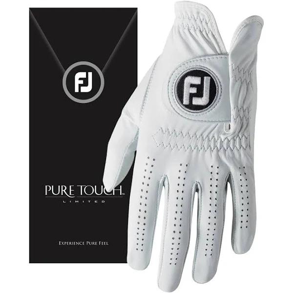 FootJoy Pure Touch Limited Left Golf Glove - Pearl S Regular