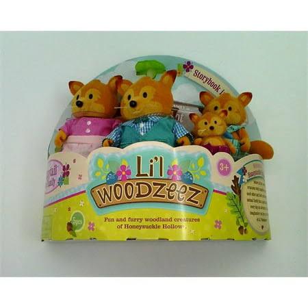 Li'l Woodzeez Fox Family | Brown