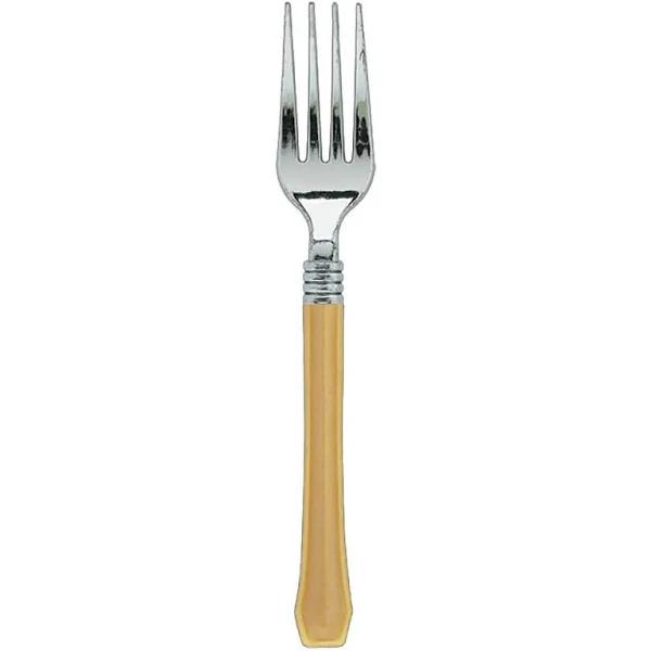 Premium Classic Choice 20 Pack Fork Gold