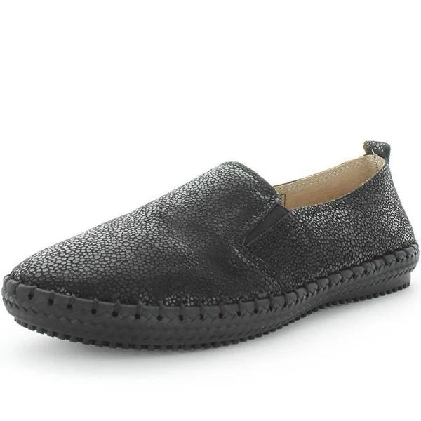 Just Bee COBLE Black Shimmer Sneaker Black 36