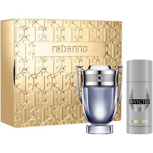 Paco Rabanne Invictus EDT 100ml 2 Piece Set