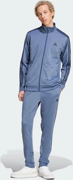 Adidas Basic 3 Stripes Tricot Tracksuit Blue 2XL / Regular Man