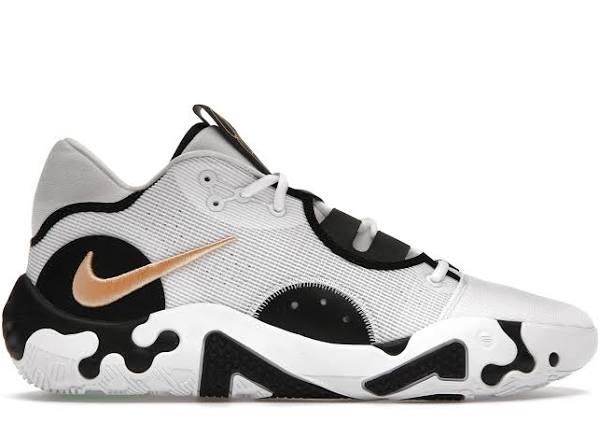 Nike PG 6 White Black Orange Chalk