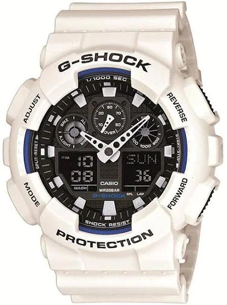 Casio G-Shock GA-100B-7AJF White