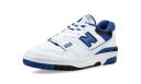 New Balance White & Blue 550 Sneakers