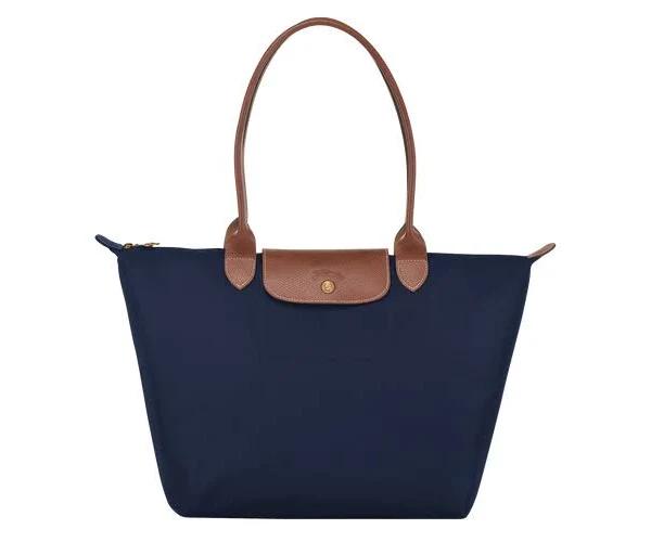 Longchamp Le Pliage Shoulder Bag L Navy