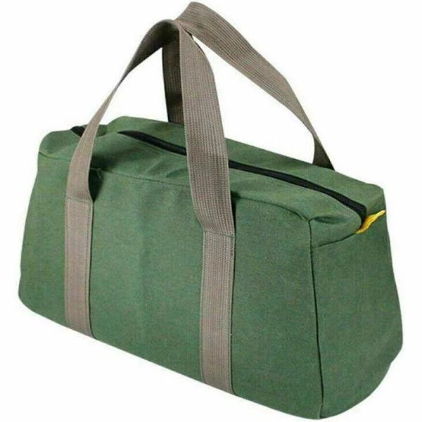 S/M/L Waterproof Tool Bag Portable Storage Toolkit Hand Heavy Case Canvas Duty - M(35*13*20CM)