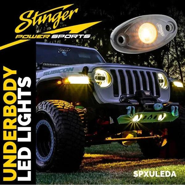 Stinger SPXULEDA SPX Amber Led Underbody/Rock Light Set