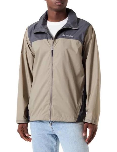 Columbia 2015 Men's Glennaker Lake Rain Jacket Tusk/ Grill 2XL