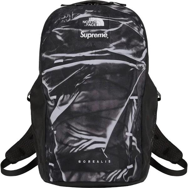 Supreme The North Face Printed Borealis Trompe L'oeil Backpack Black