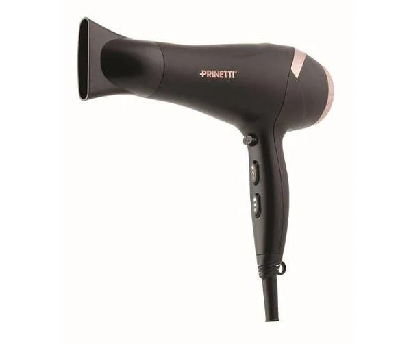 PRINETTI Professional Hair Dryer, 2200W Ionic With Diffuser Attachment, Coloured GIFBOX