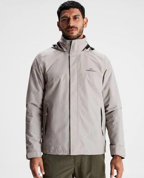 Kathmandu Men's Andulo 2-Layer Rain Jacket | Grey - XXL