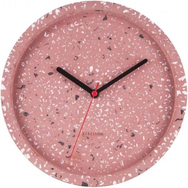 Karlsson - Pink Terrazzo Wall Clock