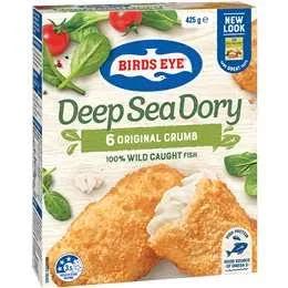 Birds Eye Frozen Deep Sea Dory Fish Fillets 425g