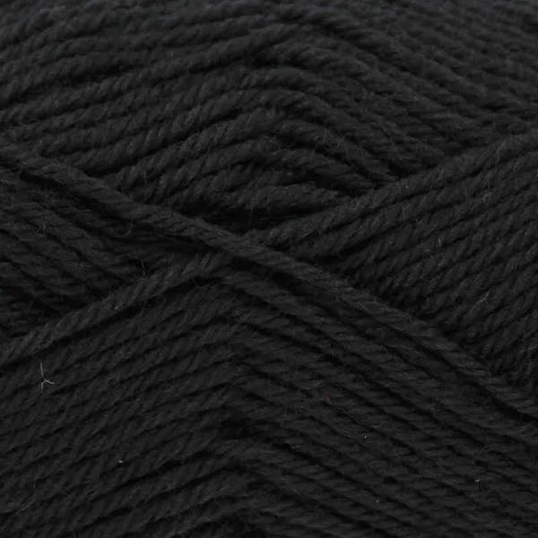 King Cole Merino Blend 4 Ply - Black (048)