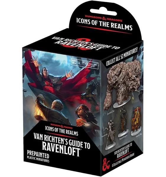 D&D Icons of The Realms Miniatures Van Richtens Guide to Ravenloft Booster