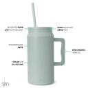 Simple Modern 50 oz Mug Tumbler With Handle and Straw Lid | Reusable Insulated Stainless Steel Large Travel Jug Water Bottle | Gifts For Women Men