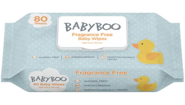 Babyboo Unscented Baby Wipes