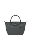 David Jones Longchamp Le Pliage Green Small Top Handle Bag in P66 Graphite