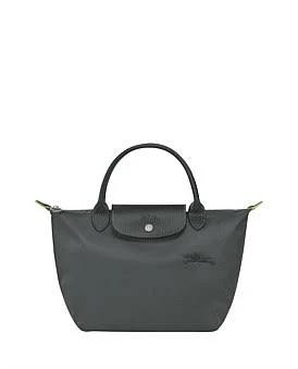 David Jones Longchamp Le Pliage Green Small Top Handle Bag in P66 Graphite