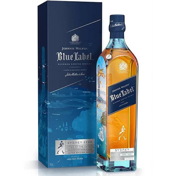 Johnnie Walker Blue Label Sydney Cities of The Future Limited Edition Whisky 750ml