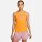 Nike Womens Dri-FIT Trail Running Tank Orange XS