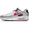 Nike Air Max 90 Icons - Silver Bullet Shoes - Size 15 - 001 Photon dust/metallic silver/black/university Red