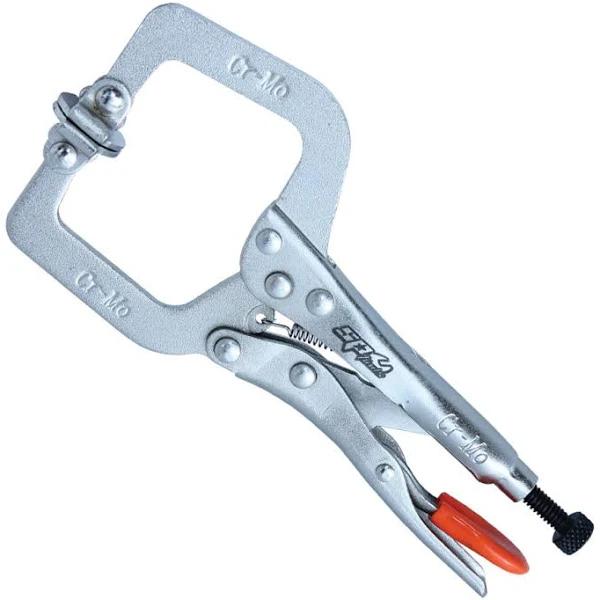 SP Tools C-Clamp Locking Pliers Swivel Pad 150mm 6" SP32655