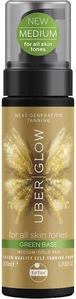 Le Tan Uber Glow Oil Self Tanning Foam Green Base 200ml