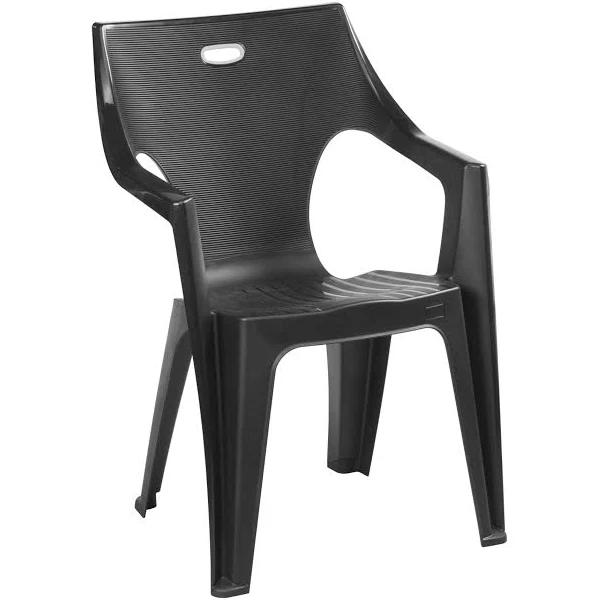 Marquee Anthracite Kapri Resin Chair