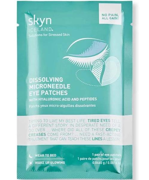 Skyn Iceland Dissolving Microneedle Eye Patches 1 Pair