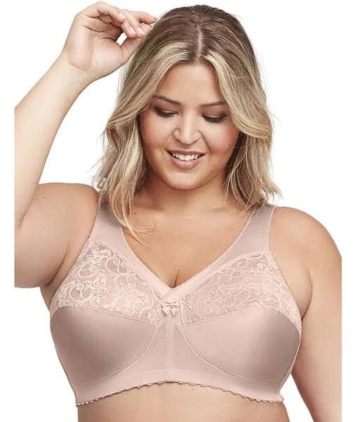 Glamorise Magiclift Original Wire-Free Support Bra - Blush - 14G Blush