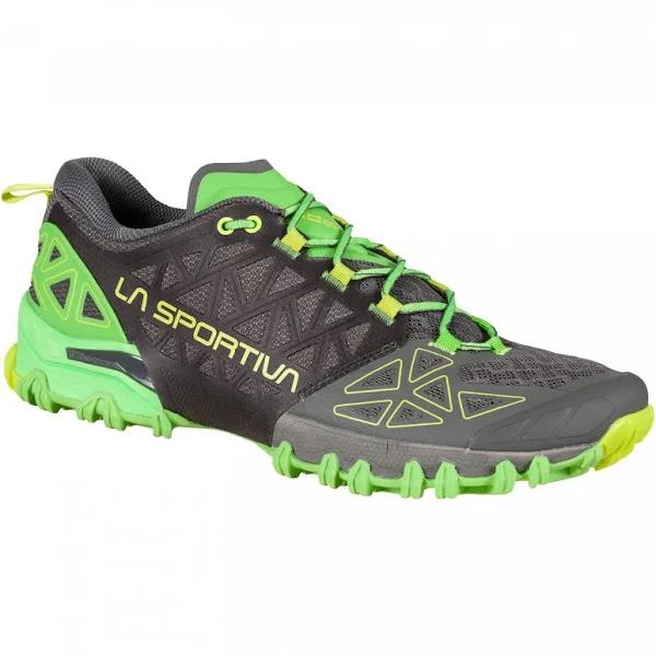 La Sportiva Bushido II Shoes Grey Black Green - 47