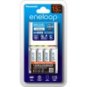 Panasonic Eneloop Quick Charger + 4 AA Batteries